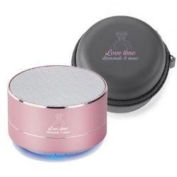 Laser Engraved Aluminum Wireless Speaker 