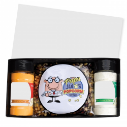 Popcorn set with seasonings 